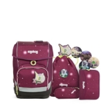 Ergobag Cubo Galaxy Edition - Schulranzen-Set FeenzauBär, 40 cm, 19 L, violett - 1