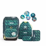 ergobag cubo Schulranzen-Set für Kinder in der Grundschule - WunderBär - 1