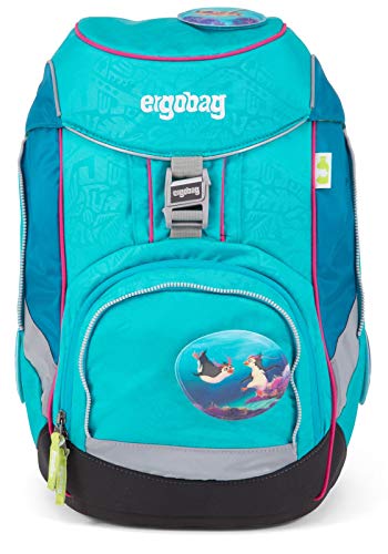 ERGOBAG ergobag Pack Set Kinder-Rucksack, 35 cm, 20 Liter, Hawaiian Turquoise - 2