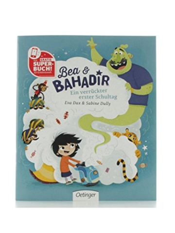 ergobag Pack Ranzenset mit Gratis Superbuch Bea Bahadir FeenzauBär Glow, 25 x 22 x 35 cm, 1,1 kg, 20 Liter - 7