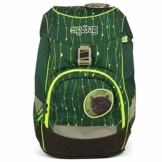 ERGOBAG RambazamBär Kinder-Rucksack, Fluo Grüne Lianen - 1